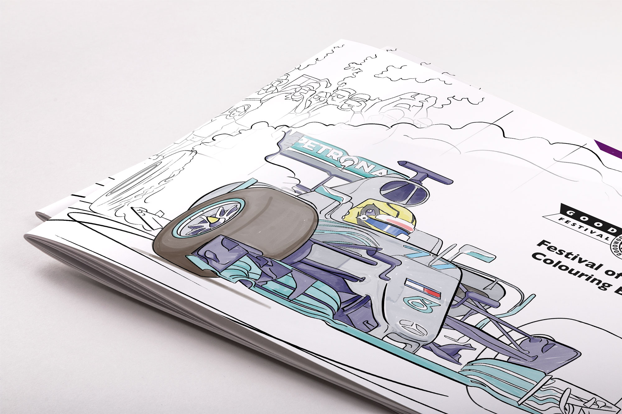 Goodwood Colouring Books